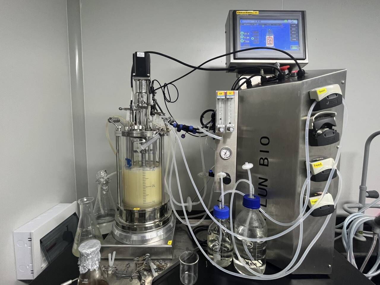 5L Mechanical Stirring Glass Fermenter - BLBIO-5GJ - 图片 4