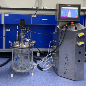 double wall glass bioreactor