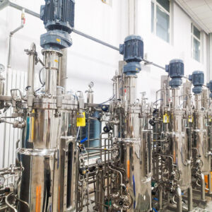 Six union of the stainless steel fermenter (100L)